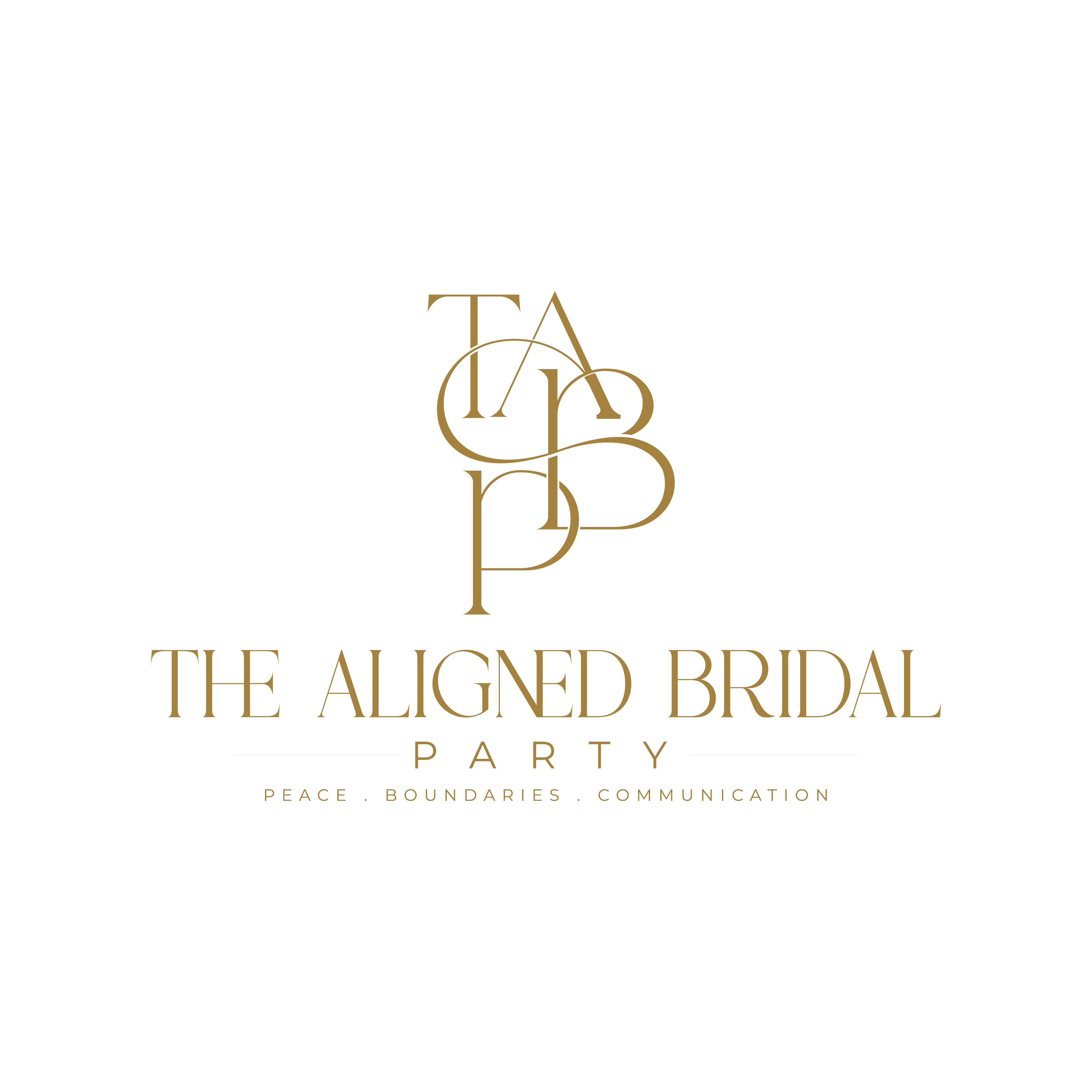 The Aligned Bridal Party™ Logo